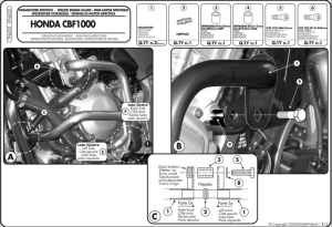 Kappa KN452 Honda CBF 1000 ABS (06-09) Koruma Demırı