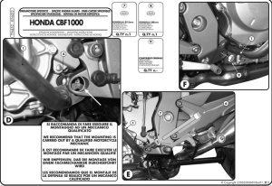 Kappa KN452 Honda CBF 1000 ABS (06-09) Koruma Demırı