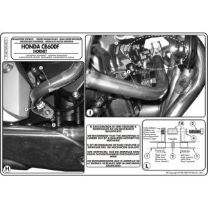 Kappa KN453 HONDA CB 600F HORNET (0713) Koruma Demırı