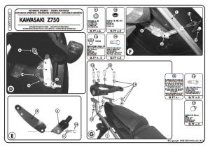 Kappa KZ443 Kawasakı Z 750 (04-06) Arka Canta Tasıyıcı