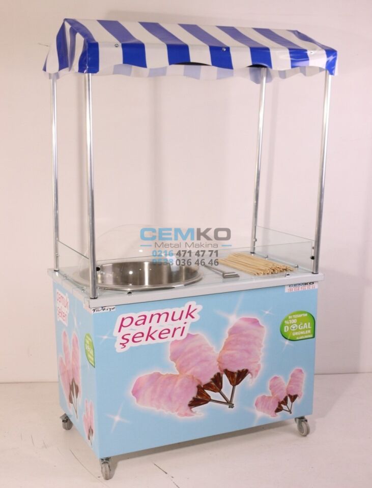 Tezgahlı Pamuk Şeker Makinesi (Model Nevşehir)