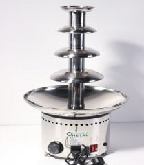Çikolata Şelalesi Makinesi 4 Katlı 5 Kg Çikolata Kapasiteli (Model Güngören)