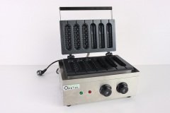 6 Gözlü Çubukta Waffle Makinesi Model Menemen