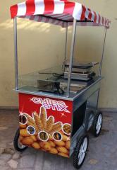 Çubukta Patates ve Çubukta Waffle Arabası (Model Sivas) 60x120