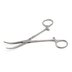 Kruuse Hemostatik Pens. 16 cm / 6.3, Eğri (Kavisli Model)