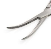 Kruuse Hemostatik Pens. 14 cm / 5.5, Eğri (Kavisli Model)