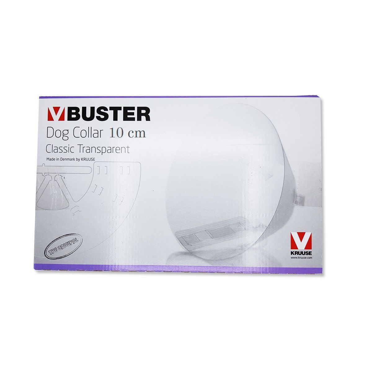 Buster Elizabeth Köpek Yakalığı. Transparan. 10 cm (10'lu Paket)