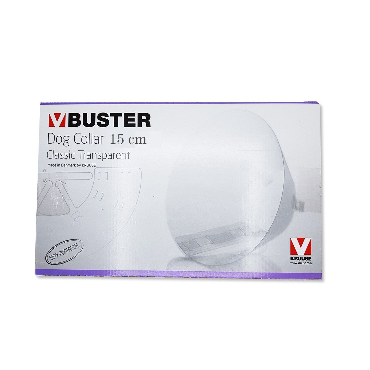 Buster Elizabeth Köpek Yakalığı. Transparan. 15 cm (10'lu Paket)