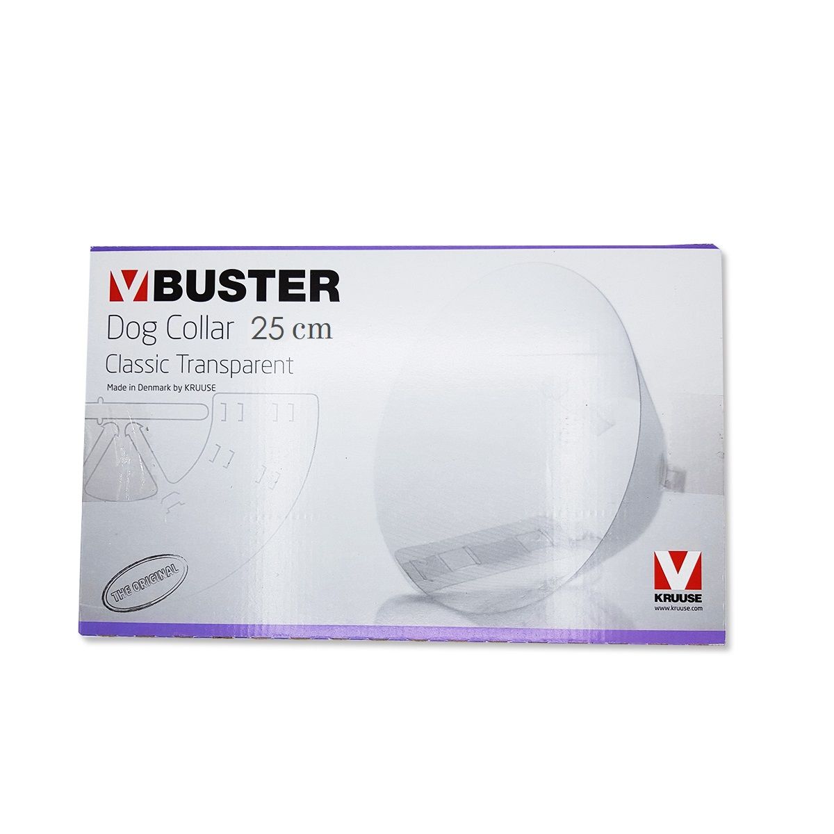 Buster Elizabeth Köpek Yakalığı. Transparan. 25 cm (10'lu Paket)