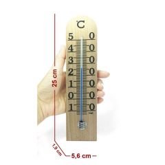 TFA Tahta Duvar Termometresi. 25 cm