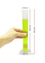 İsolab Plastik Mezür. 100 ml. Kabartma Skala