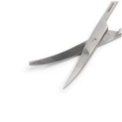 Kruuse-Vet Grazil Diseksiyon Makası. 14 cm / 5.5, Künt / Sivri. Eğri
