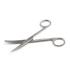 Kruuse-Vet Standart Makas. 14,5 cm / 5.7, Künt / Sivri. Eğri