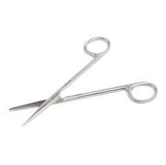 Kruuse-Vet Metzenbaum Makas. 14,5 cm / 5.7, Künt / Sivri. Düz