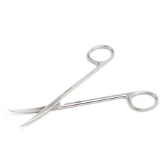 Kruuse-Vet Metzenbaum Makas. 14,5 cm / 5.7, Künt / Sivri. Eğri