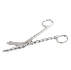 Kruuse-Vet Lister Bandaj Makası. 16 cm / 6.3. Künt / Prob. Düz
