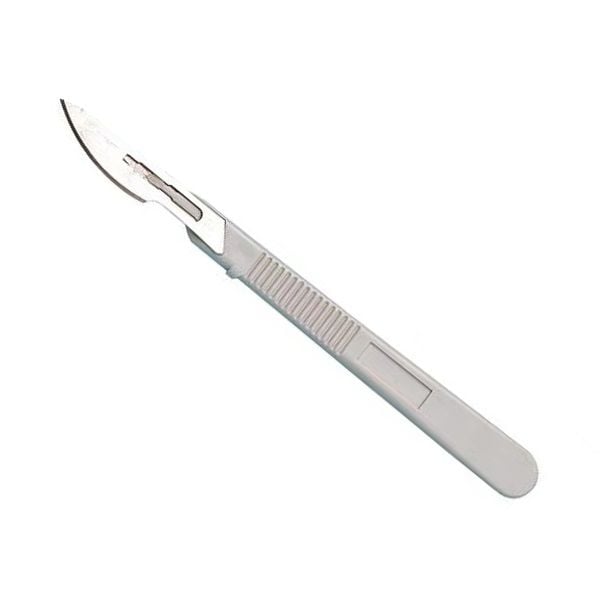 Kruuse-Vet Disposable Plastik Saplı Bistüri No:22