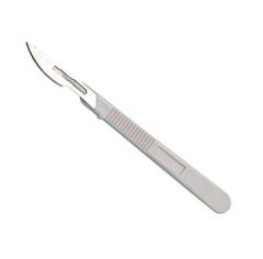 Kruuse-Vet Disposable Plastik Saplı Bistüri No:24