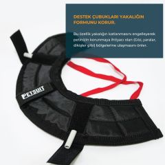 Tekstil Elizabeth Yakalık 17,5 cm. Yıkanabilir