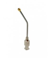 Kuşlar İçin Besleme Kanülü. Luer Lock. 15G. 1.8x40 mm. Eğri