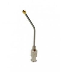 Kuşlar İçin Besleme Kanülü. Luer Lock. 17G. 1.4x40 mm. Eğri