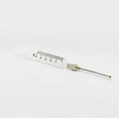 Kuş Besleme Enjektörü. Plastik. 5 ml + 16G Çelik Kanül. Düz