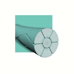 ALCASILK İpek İplik. No:3. 75 cm. 1/2 Keskin İğneli 50 mm (12 Adet)