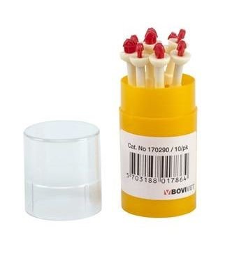 Bovivet Plastik Meme Sondası 7 cm. Sarı Kutulu 10/pk