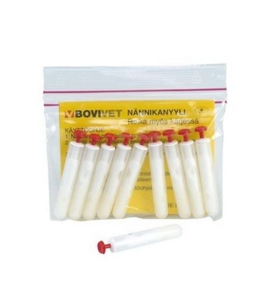 Bovivet Plastik Meme Sondası. Standart Model. 10/pk
