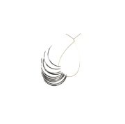 Kruuse-Vet Sütür İğnesi. Regular Eye. 3/8. Keskin. 17 mm. 10/pk