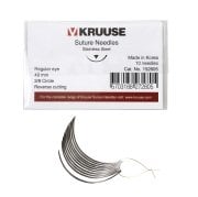 Kruuse-Vet Sütür İğnesi. Regular Eye. 3/8. Keskin. 49 mm. 10/pk