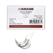 Kruuse-Vet Sütür İğnesi. Regular Eye. 1/2. Yuvarlak. 38 mm. 10/pk