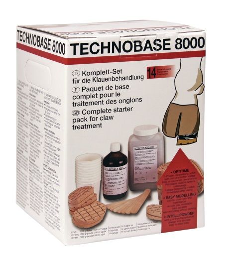 TECHNOBASE 8000 Tırnak Bakım Seti. 14 Set