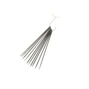 Kruuse-Vet Sütür İğnesi. Regular Eye. Düz. Keskin. 60 mm. 10/pk