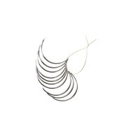 Kruuse-Vet Sütür İğnesi. Spring Eye. 1/2. Keskin. 29 mm. 10/pk