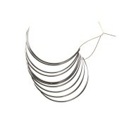 Kruuse-Vet Sütür İğnesi. Spring Eye. 1/2. Yuvarlak. 48 mm. 10/pk