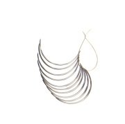 Kruuse-Vet Sütür İğnesi. Regular Eye. 1/2. Keskin. 39 mm. 10/pk