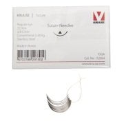 Kruuse-Vet Sütür İğnesi. Regular Eye. 3/8. Keskin. 25 mm. 10/pk