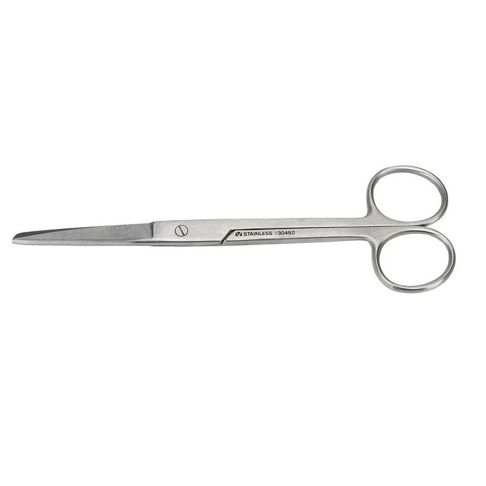 Kruuse Veteriner Makas. 16 cm. K/S. Düz. Avrupa Kalite
