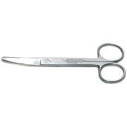 Hauptner Veteriner Makas. 18 cm. K/K. Eğri