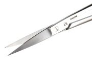 Kruuse Veteriner Makas. 14 cm. S/S. Eğri