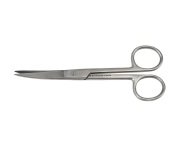 Kruuse Veteriner Makas. 14 cm. S/S. Eğri