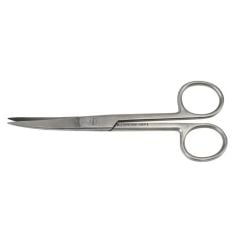 Kruuse Veteriner Makas. 14 cm. S/S. Eğri