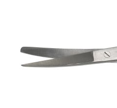 Kruuse Veteriner Makas. 16 cm. K/S. Eğri