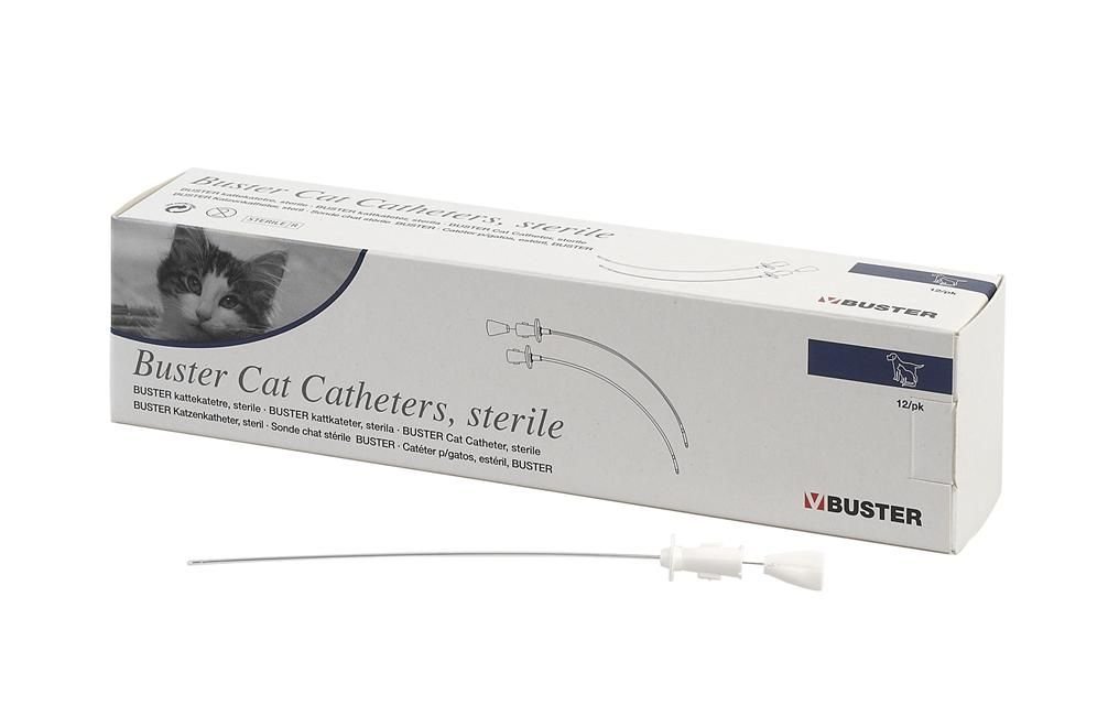 BUSTER Steril Kedi İdrar Sondası. 1.0x130 mm