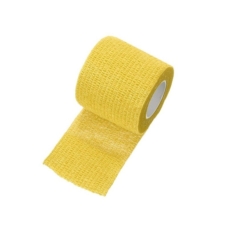 Fioniavet Cohesive Elastik Bandaj. Bitter Taste (Acılı) Sarı. 5 x 4,5 mt.