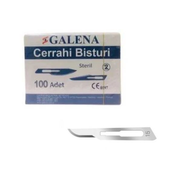 Galena Bistüri Ucu. No:15. 100/pk