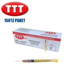TTT Plastik İnsülin Enjektörü. 1 ml. 26G ( 150 Adet )