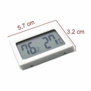 Termometre - Higrometre. Dijital. Beyaz ( Nem ve Sıcaklık Ölçer )