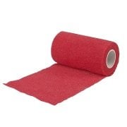 FIONIAVET Cohesive Elastik Bandaj. Bitter Taste (Acılı) Kırmızı. 10 cm x 4,5 m